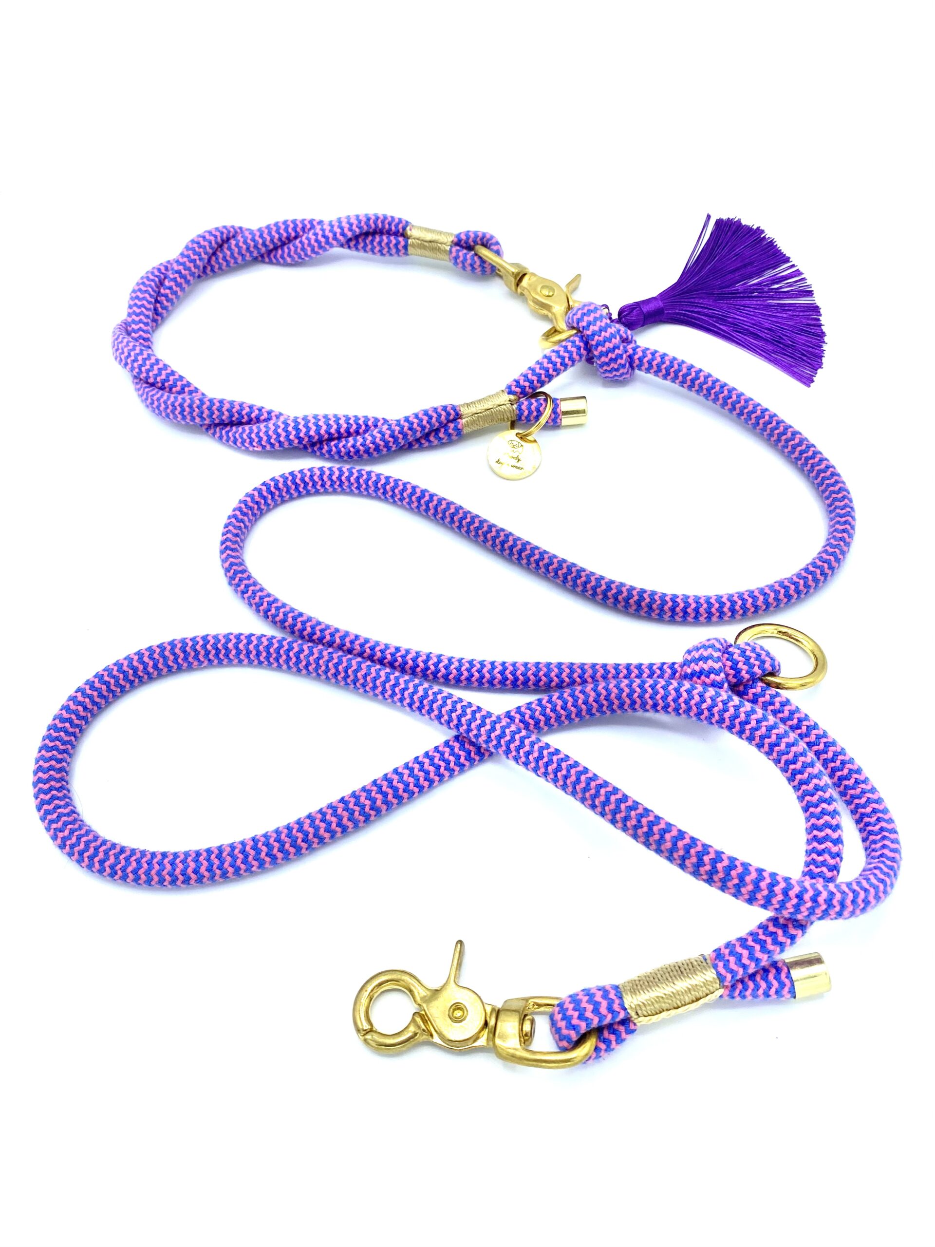 Obroża Zigzag Lilac - obrazek 4