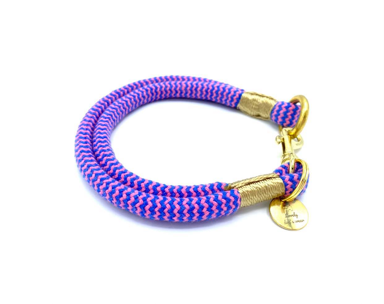 Obroża Zigzag Lilac
