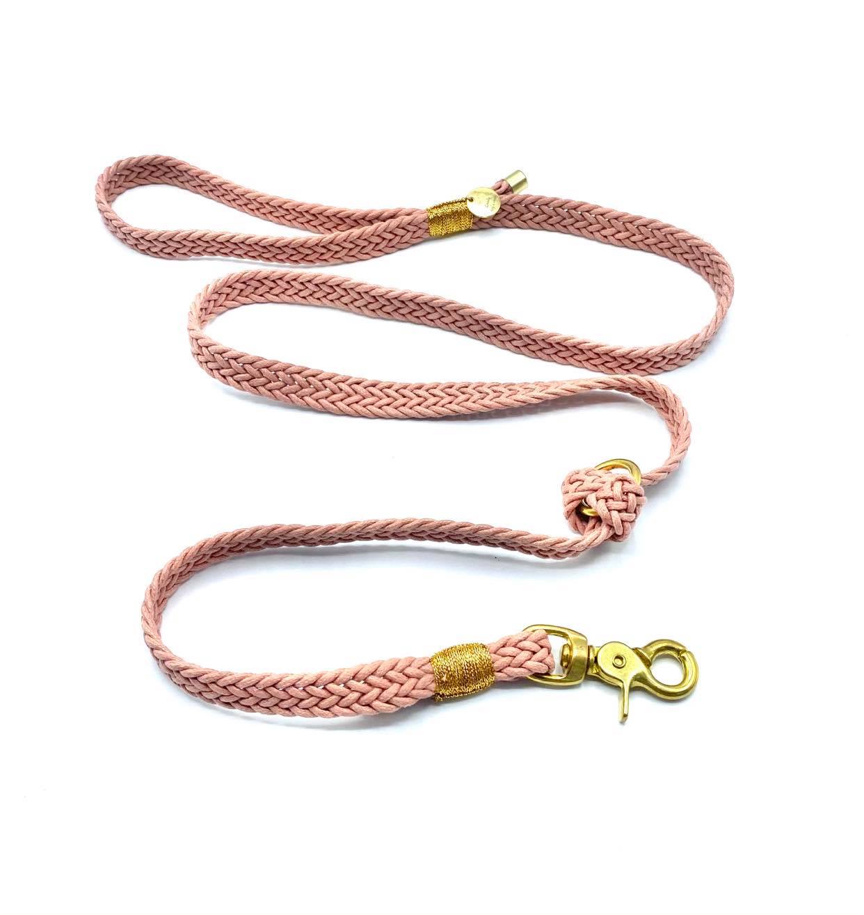 Smycz Pink Braid - obrazek 4