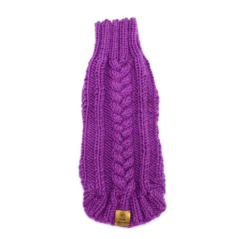 Sweterek Merino Fuchsia