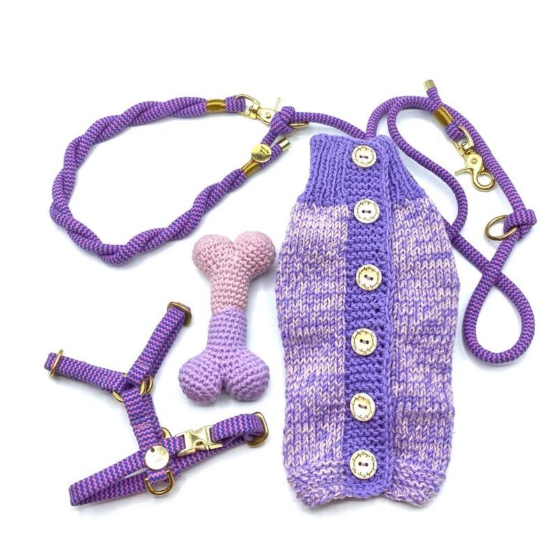 Sweterek Merino Violet