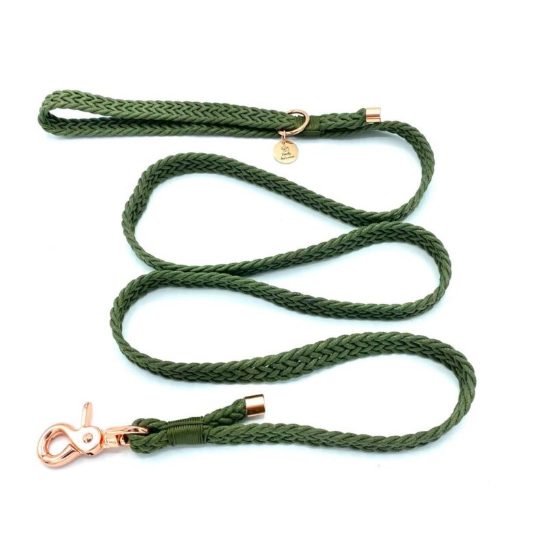 Smycz Green Braid