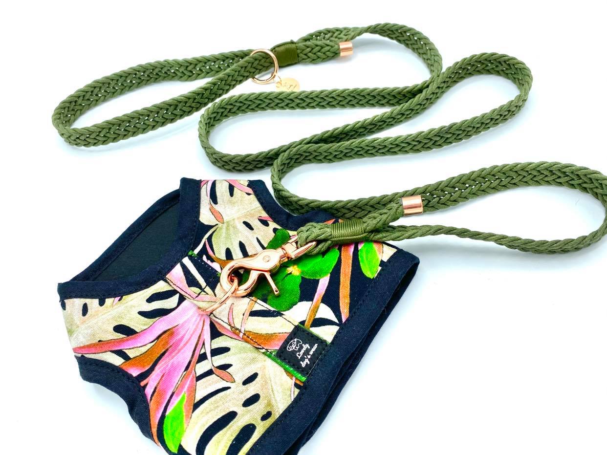 Smycz Green Braid - obrazek 6
