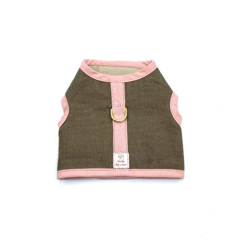 Szelki-kamizelka Linen Rose Earth