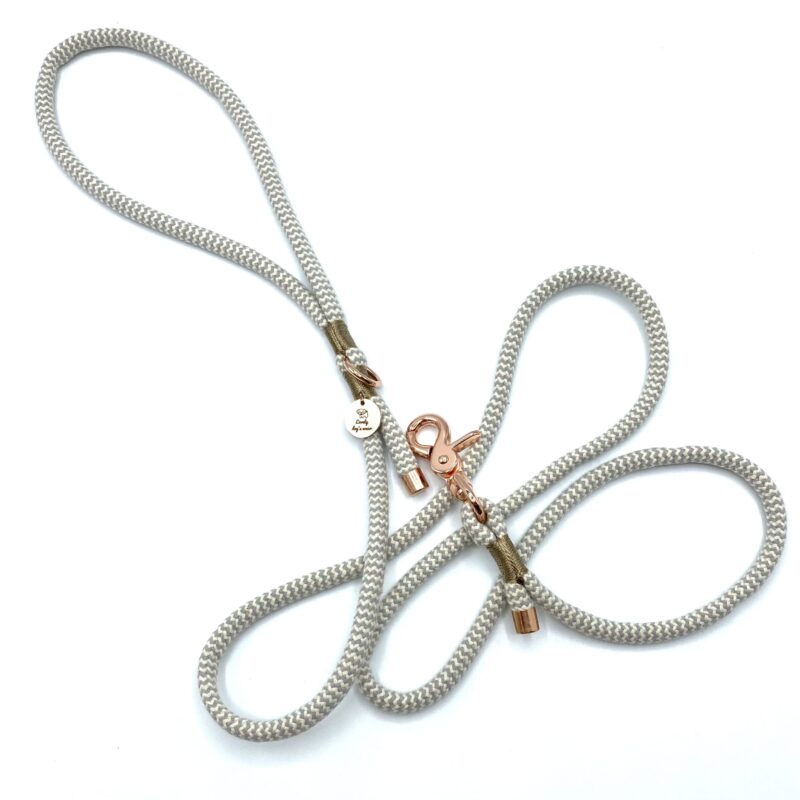 Smycz Miejska Zigzag Light Gray