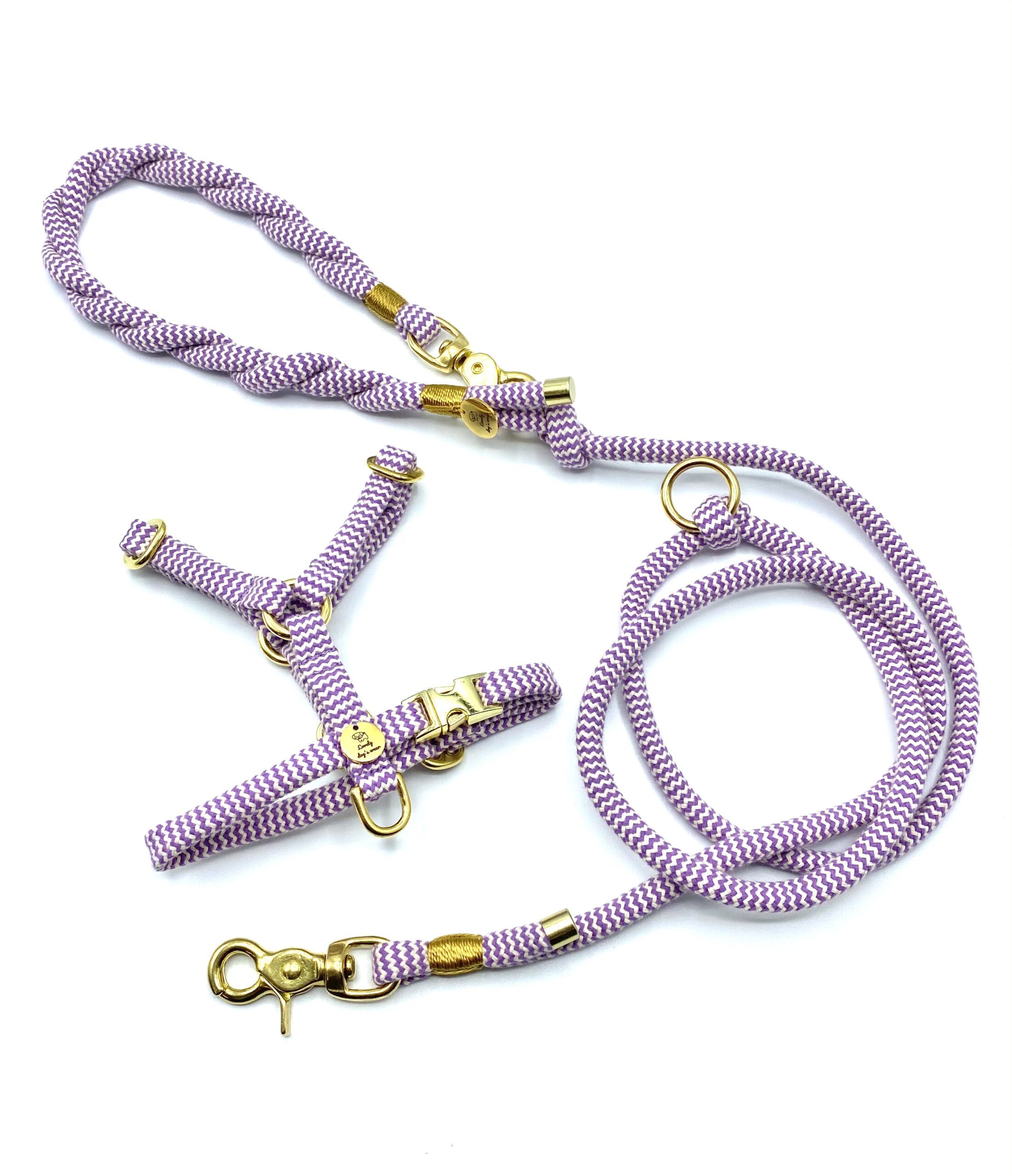 Smycz Zigzag Violet - obrazek 9