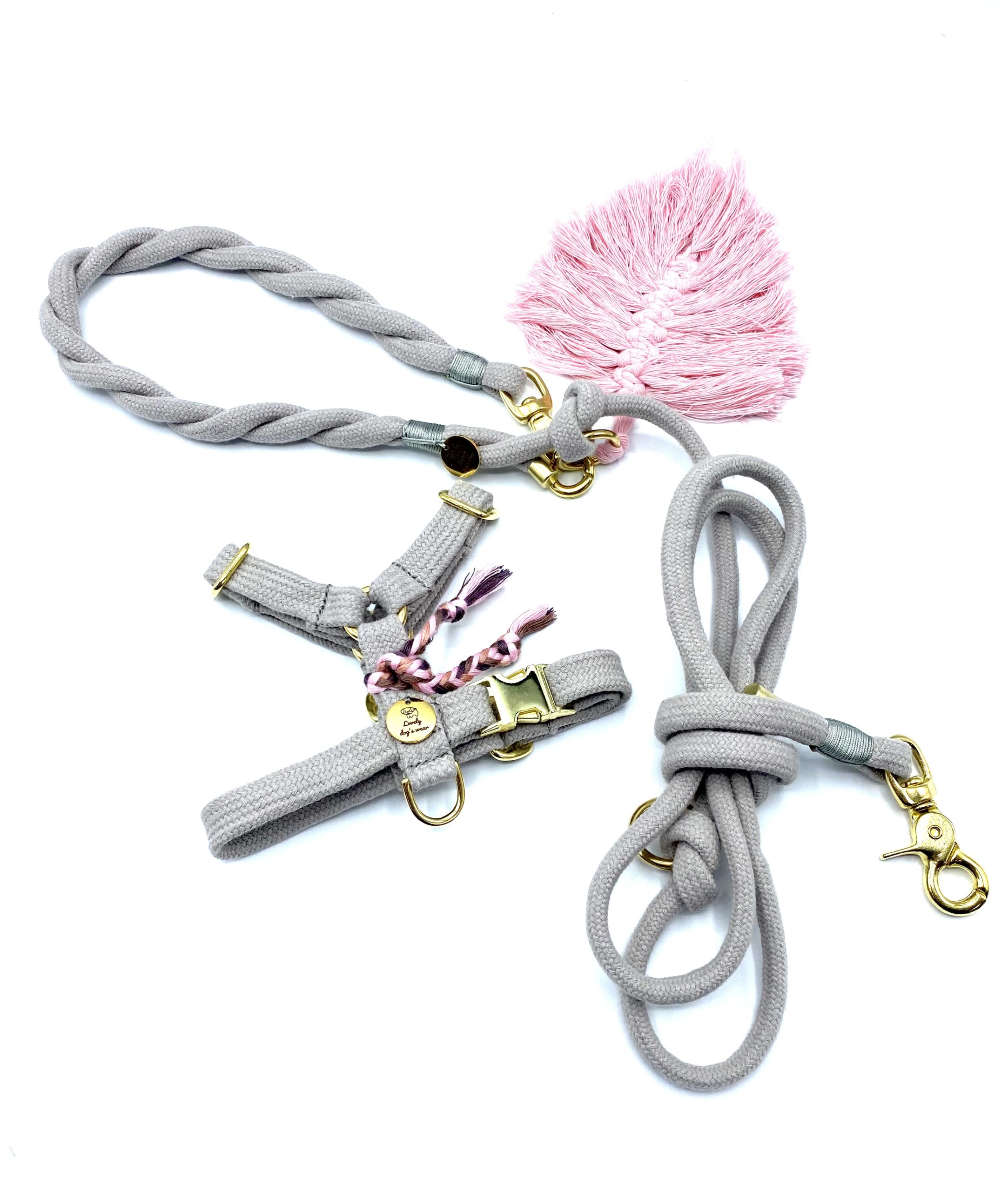 Szelki Light Gray - obrazek 4