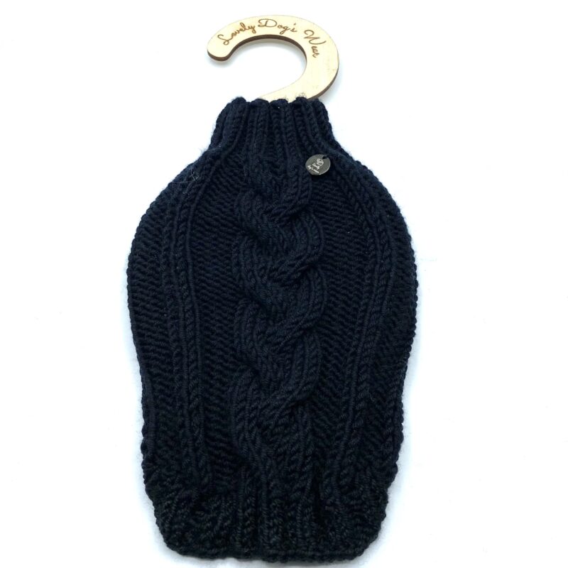 Sweterek Merino Black