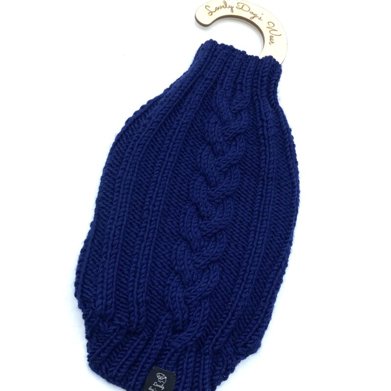 Sweterek Merino Navy Blue