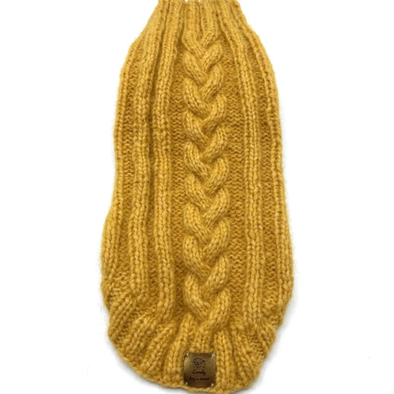 Sweterek Alpaca Yellow