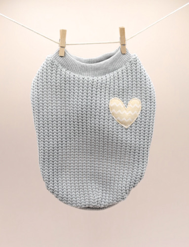 Bluzka Gray Heart