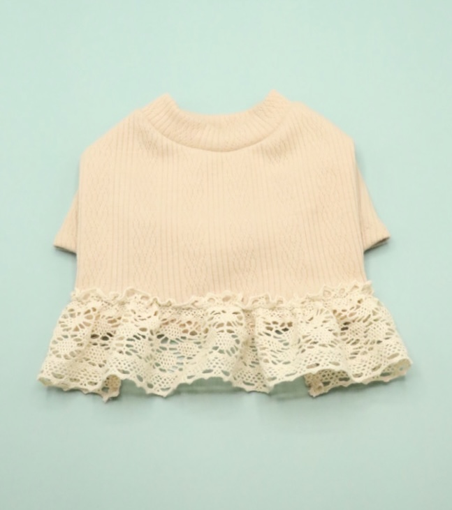 Bluzka Short Powder Beige