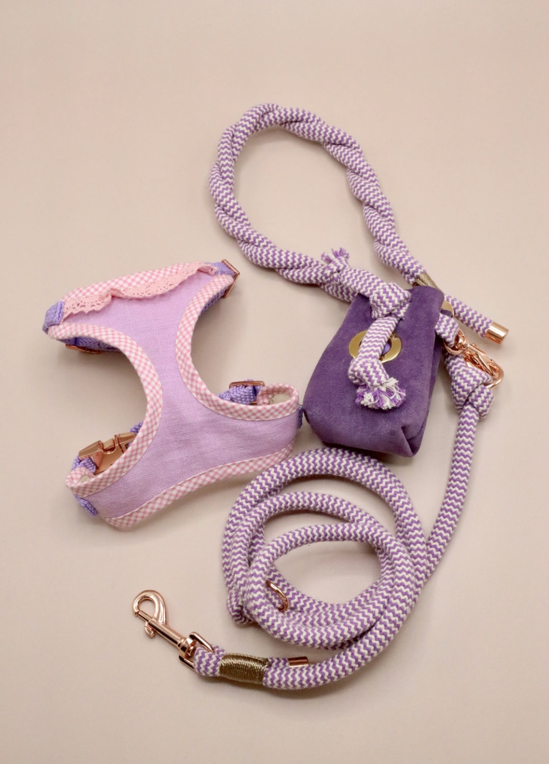 Smycz Zigzag Violet - obrazek 5