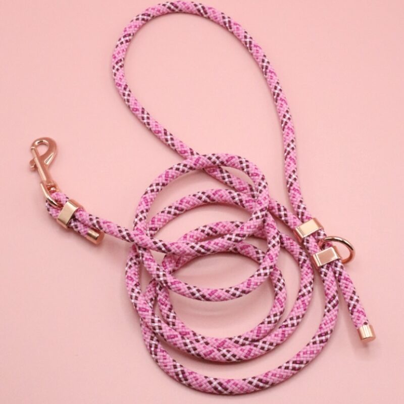 smycz miejska Pink Chocolate