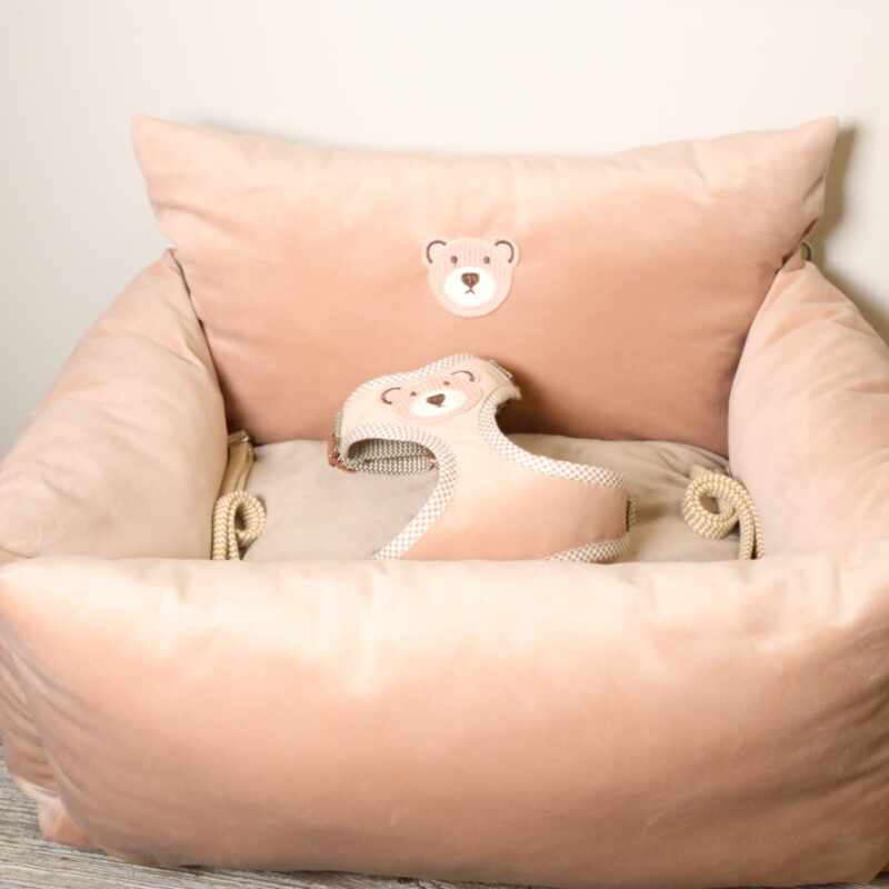 Siedzisko samochodowe Velvet Powder