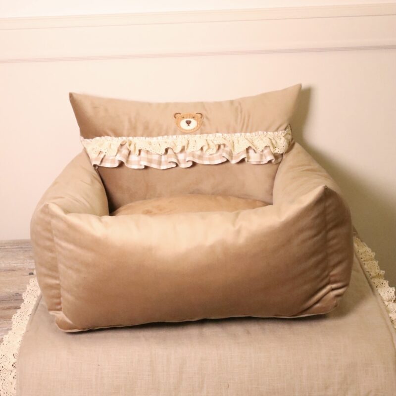 Legowisko Velvet Beige