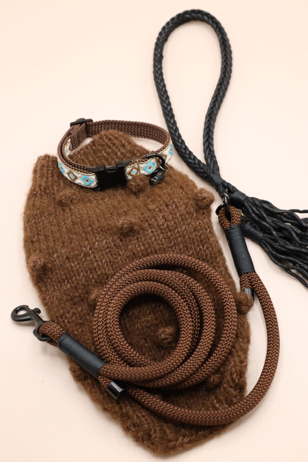 smycz miejska Boho chocolate black - obrazek 4