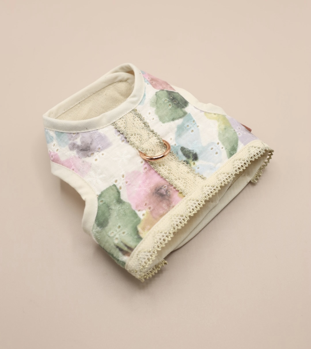 Szelki-kamizelka Muslin Flowers ecru - obrazek 4