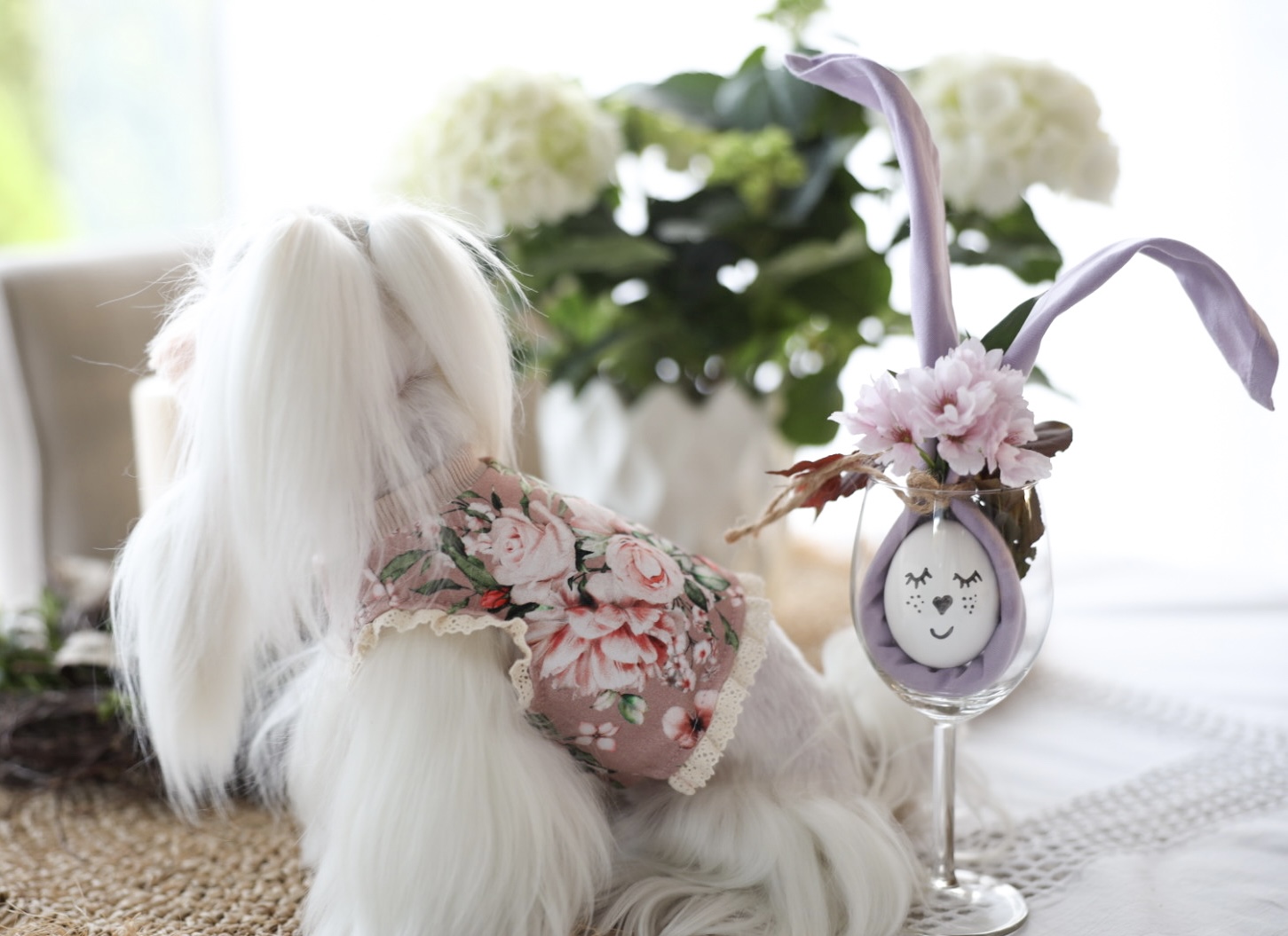 Bluzka Short Pink Flowers - obrazek 7