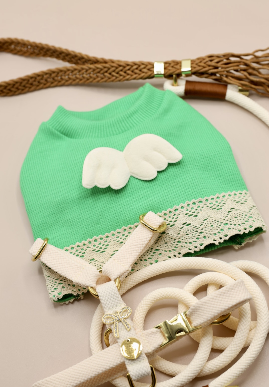 Bluzka Short Green Angel - obrazek 7