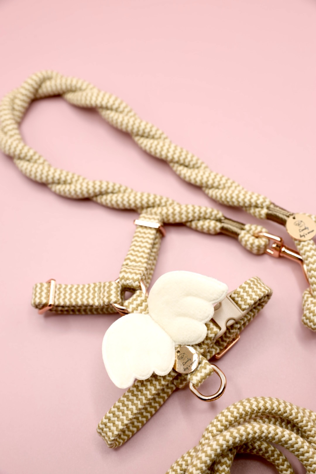 Szelki Zigzag Beige - obrazek 6