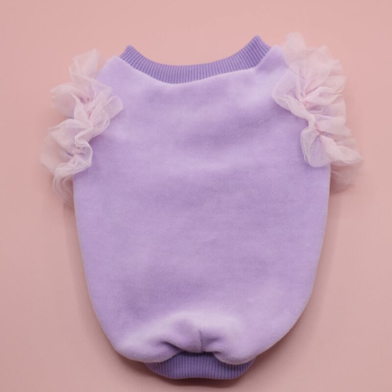 Bluzka Velvet Violet