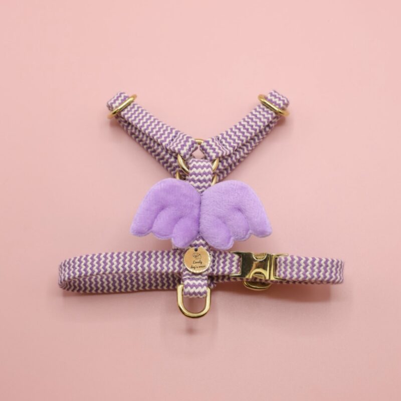 Szelki Zigzag Violet Angel