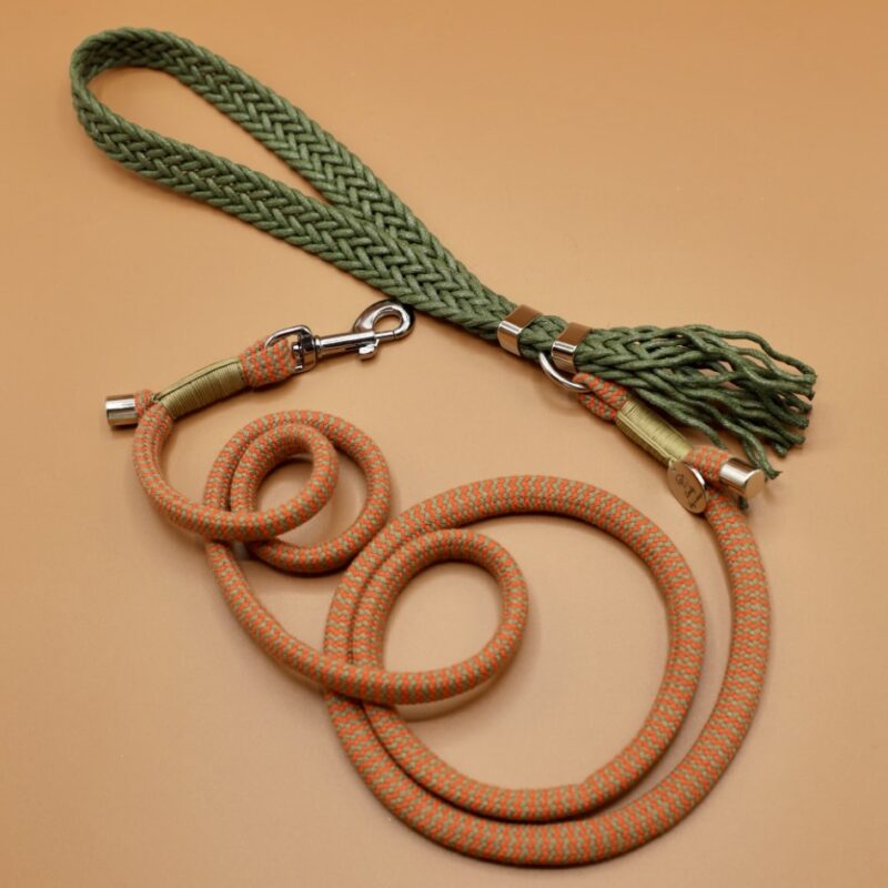 Smycz Miejska Zigzag Carrot Boho